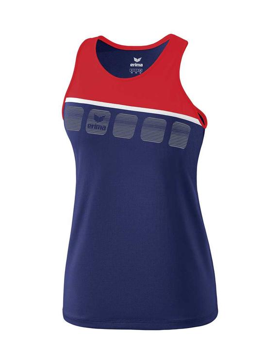 Erima 5-C Tanktop Kinder new navy/rot/wei? 1081928 Gr. 128