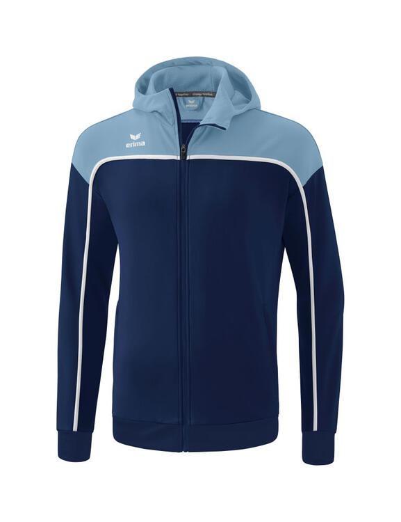 Erima Change Trainingsjacke mit Kapuze new navy/faded denim/wei? 36