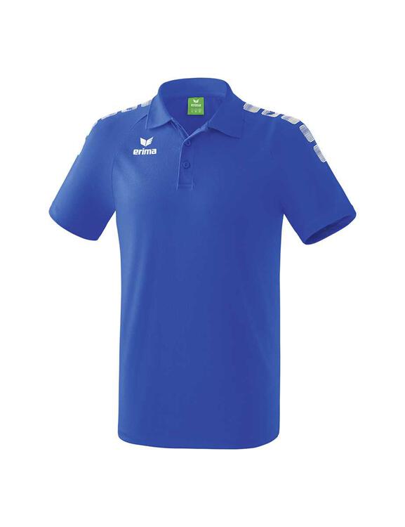 Erima Essential 5-C Poloshirt Kinder new royal/wei? 2111903 Gr. 128