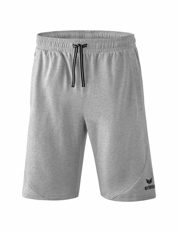 Erima Essential Sweatshorts hellgrau melange/schwarz 2081804...