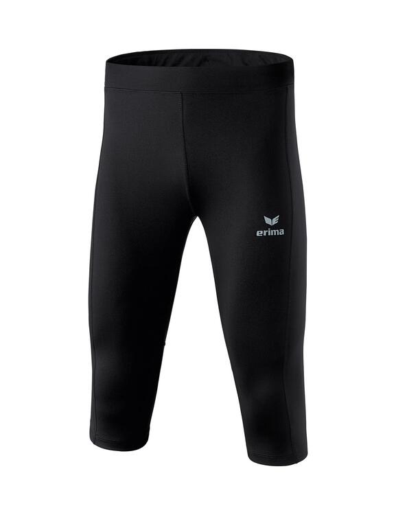 Erima Performance 3/4 Laufhose Junior schwarz 8290702 Gr. 140