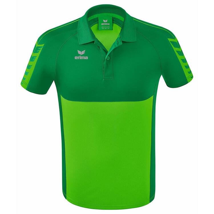 Erima Six Wings Poloshirt 1112201 green/smaragd L
