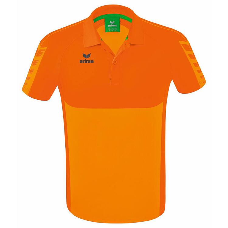 Erima Six Wings Poloshirt 1112201 new orange/orange XXXL