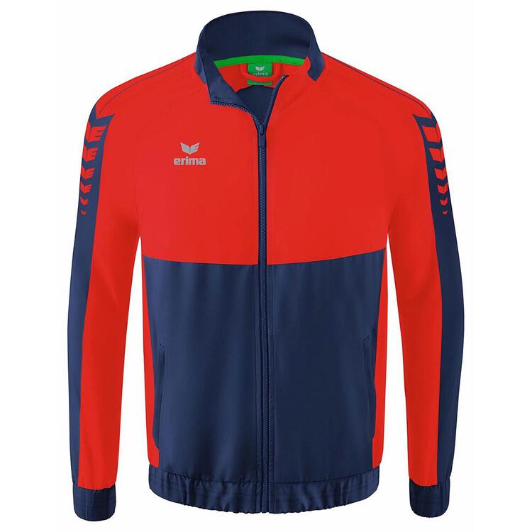 Erima Six Wings Pr?sentationsjacke 1012201 new navy/rot 128