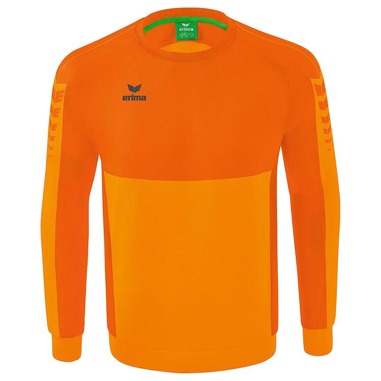 Erima Six Wings Sweatshirt 1072201 new orange/orange 164