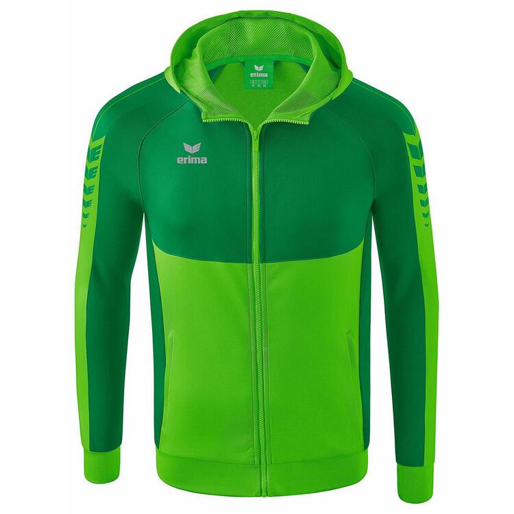 Erima Six Wings Trainingsjacke mit Kapuze 1032208... Erima Six Wings Trainingsjacke mit Kapuze 1032208...
