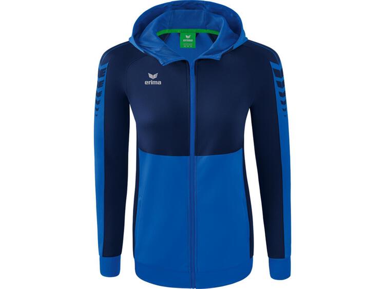 Erima Six Wings Trainingsjacke mit Kapuze 1032217 new royal/new...