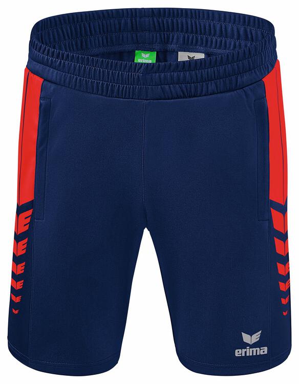 Erima Six Wings Worker Shorts 1152201 new navy/rot 40 Erima Six Wings Worker Shorts 1152201 new navy/rot 40
