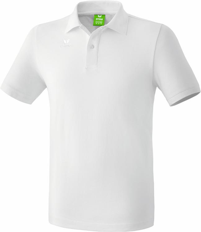 Erima Teamsport Poloshirt wei? 211331 Gr. 152