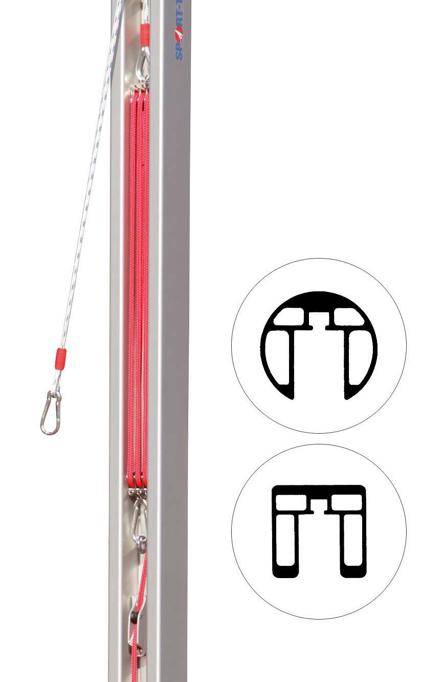 Sport-Thieme Flaschenzug-Spannvorrichtung "Comfort", Für DVV-2-Pfosten Sport-Thieme Flaschenzug-Spannvorrichtung "Comfort", Für DVV-2-Pfosten von Sport-Thieme