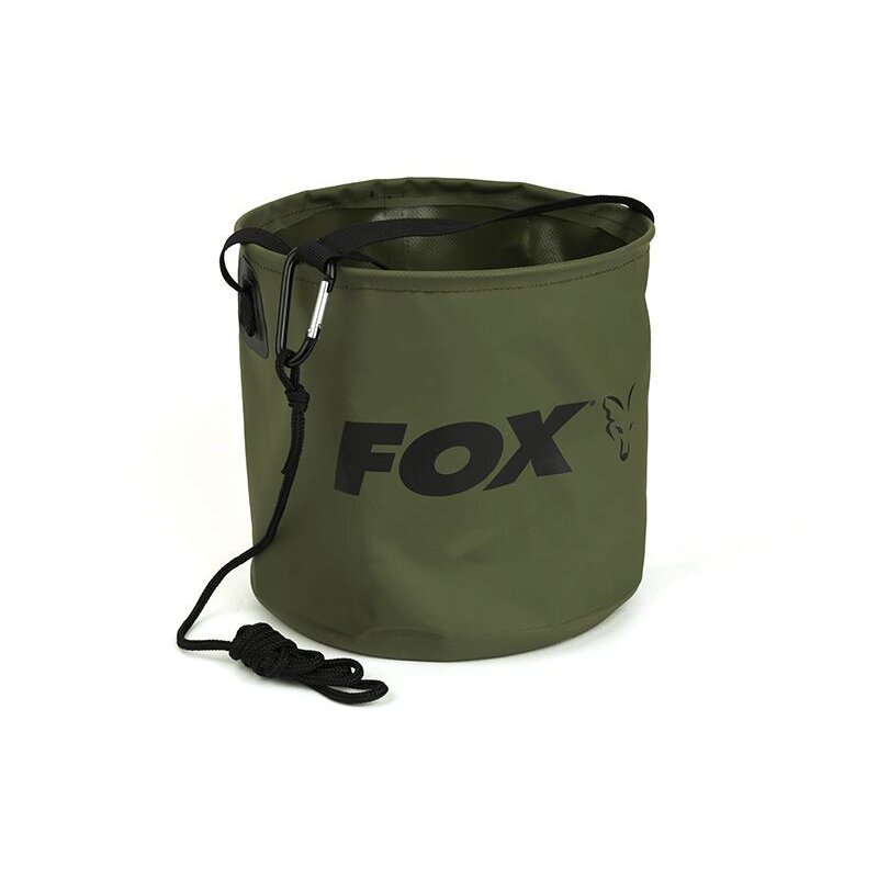 FOX Collapsible Water Bucket inkl. Rope + Clip Large 10l FOX Collapsible Water Bucket inkl. Rope + Clip Large 10l