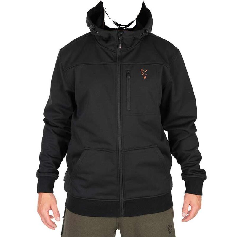 FOX Collection Soft Shell Jacket M Black/Orange