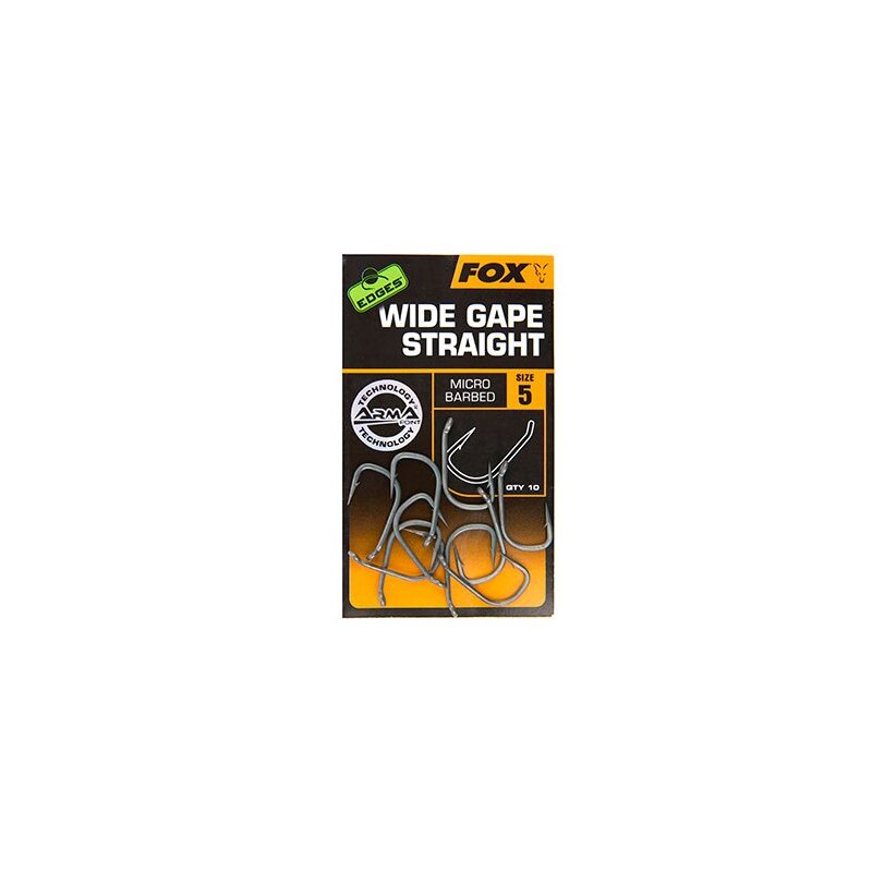 FOX Edges Armapoint Wide Gape Straight Gr.2 10Stk. FOX Edges Armapoint Wide Gape Straight Gr.2 10Stk.