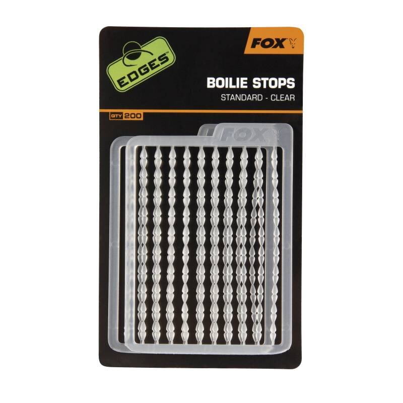 FOX Edges Boilie Stops Standard Clear 200Stk. FOX Edges Boilie Stops Standard Clear 200Stk.
