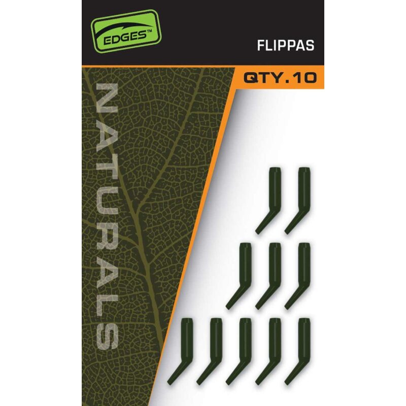 FOX Edges Flippas Naturals Green 10Stk. FOX Edges Flippas Naturals Green 10Stk.