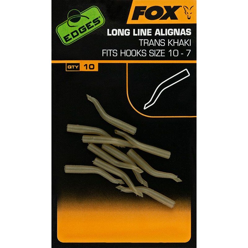 FOX Edges Line Aligna Long Gr.10-7 Trans Khaki 10Stk. FOX Edges Line Aligna Long Gr.10-7 Trans Khaki 10Stk.