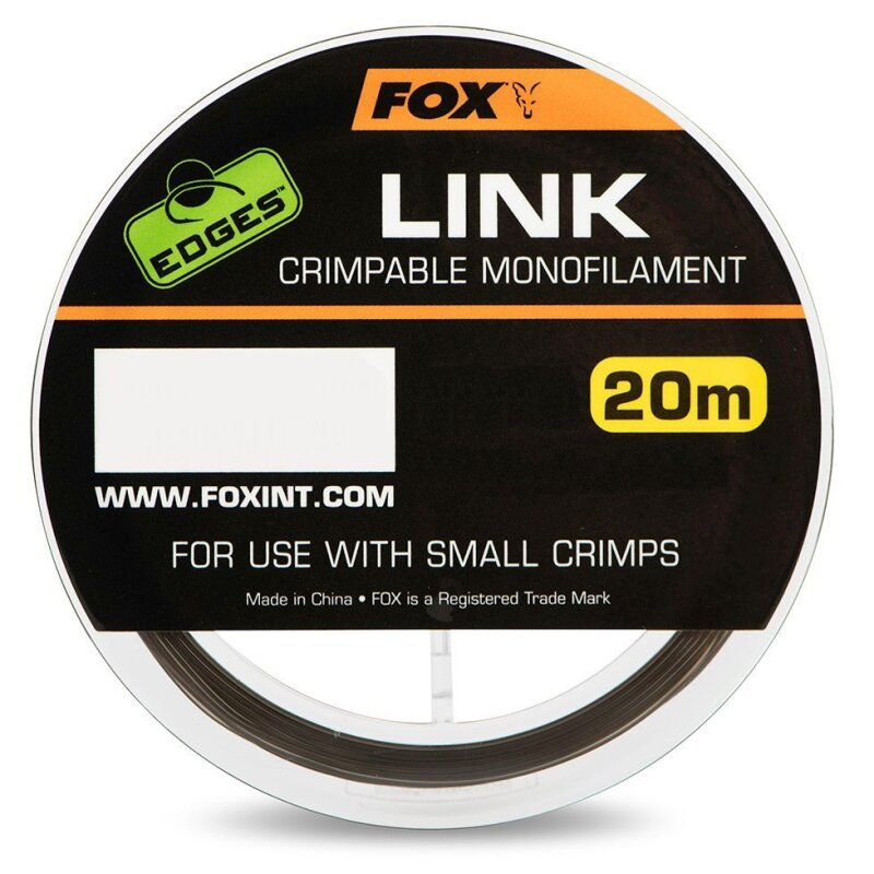 FOX Edges Link Trans Khaki Mono 0,53mm 11,3kg 20m (0,32 € pro 1 m)