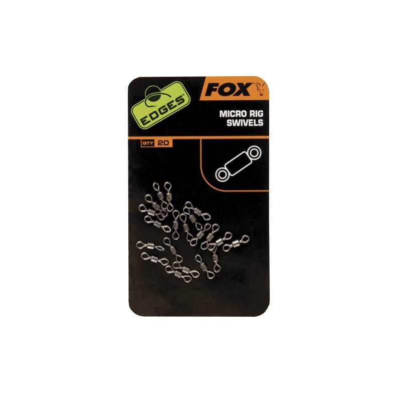 FOX Edges Micro Rig Swivels 20Stk. FOX Edges Micro Rig Swivels 20Stk.