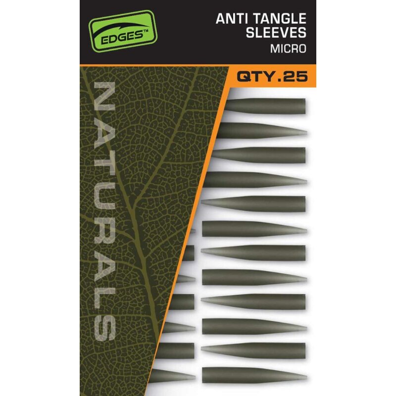 FOX Edges Naturals Anti Tangle Sleeve Micro 25Stk. FOX Edges Naturals Anti Tangle Sleeve Micro 25Stk.