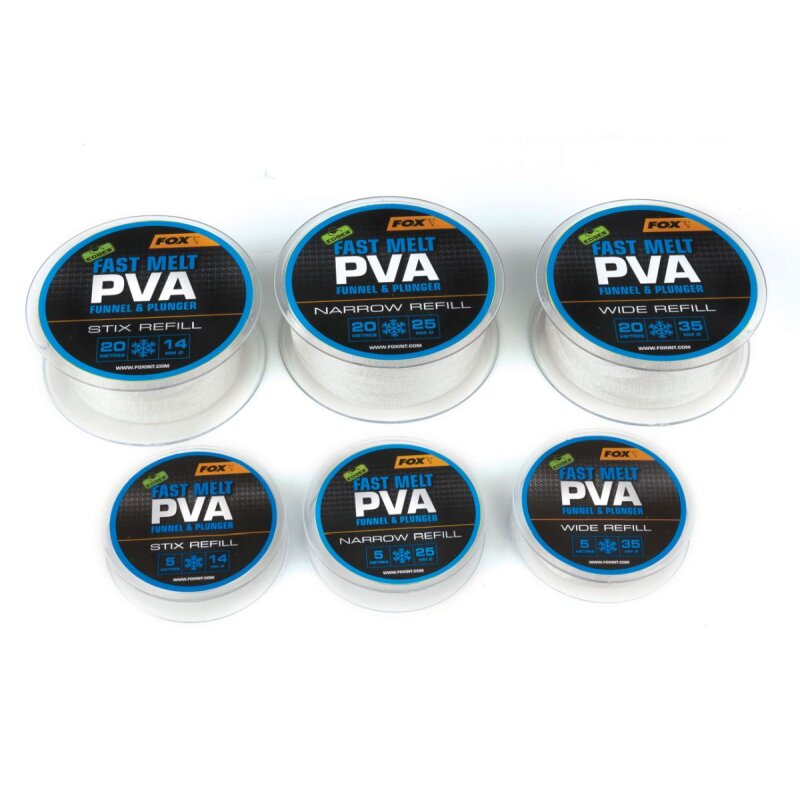FOX Edges PVA Mesh Refill Slow Melt Stix 14mm 20m FOX Edges PVA Mesh Refill Slow Melt Stix 14mm 20m