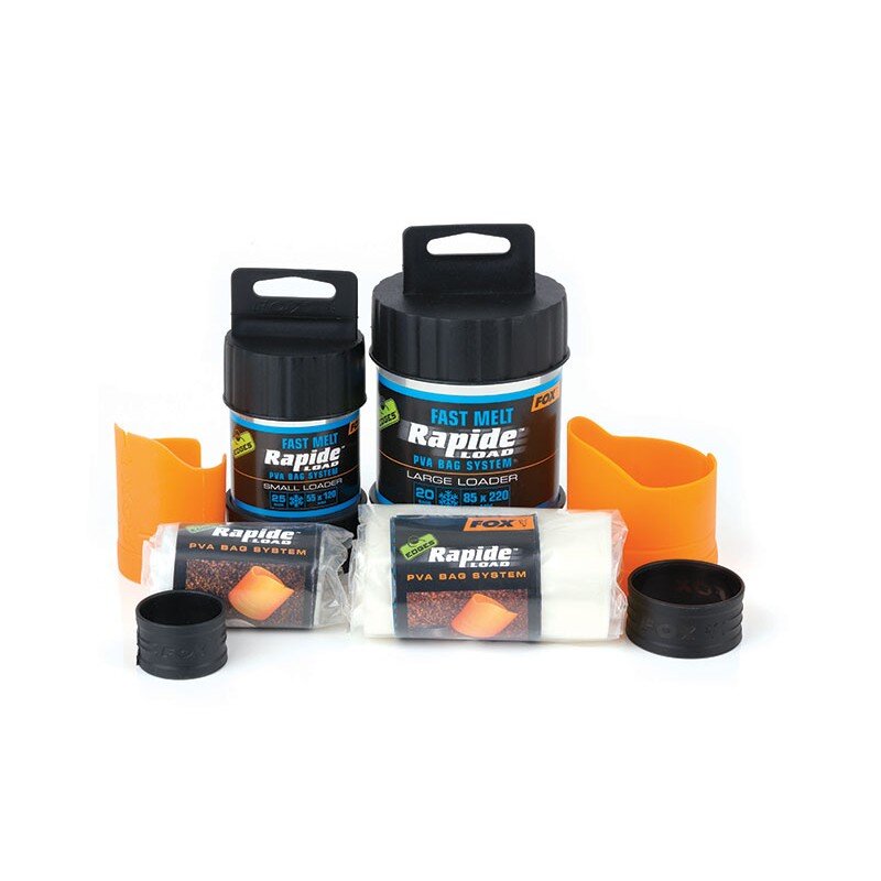 FOX Edges Rapide Load PVA Bag System Fast Melt 85x220mm 20Stk. FOX Edges Rapide Load PVA Bag System Fast Melt 85x220mm 20Stk.