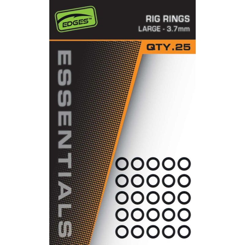 FOX Edges Rig Rings Large 3,7mm 25Stk.