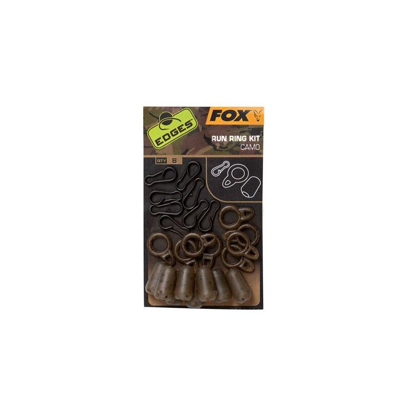 FOX Edges Run Ring Kit Camo 8Stk. FOX Edges Run Ring Kit Camo 8Stk.