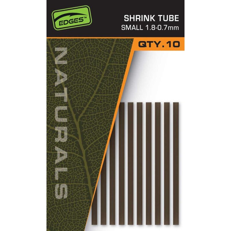 FOX Edges Shrink Tube Small 1,8-0,7mm Naturals Green 10Stk. FOX Edges Shrink Tube Small 1,8-0,7mm Naturals Green 10Stk.