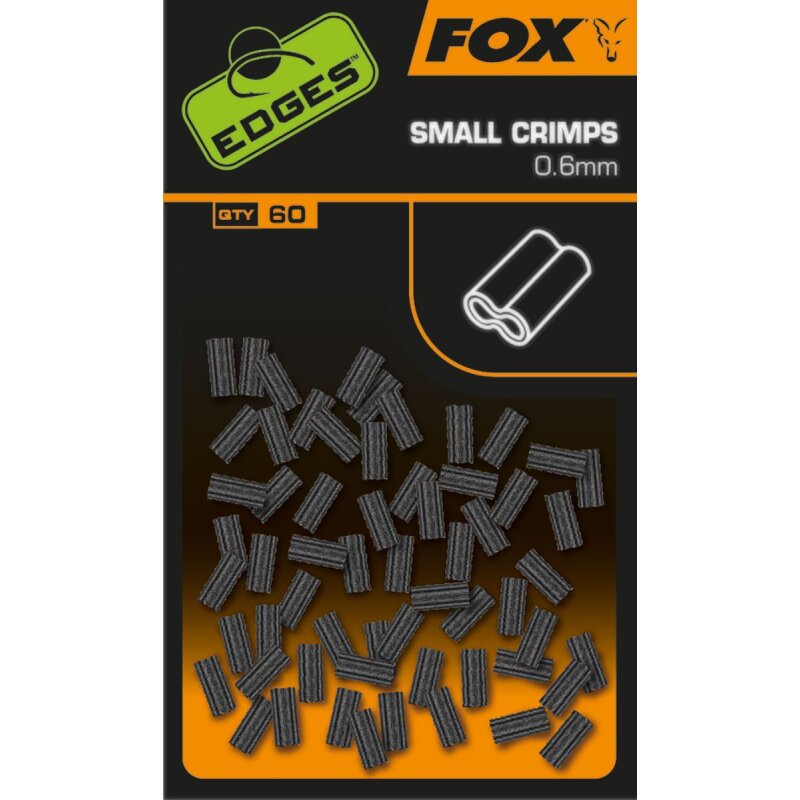 FOX Edges Small Crimps 0,6mm 60Stk. FOX Edges Small Crimps 0,6mm 60Stk.