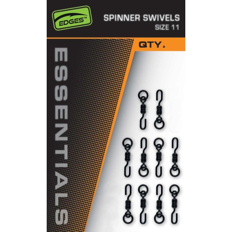 FOX Edges Spinner Swivel Gr.11 10Stk. FOX Edges Spinner Swivel Gr.11 10Stk.