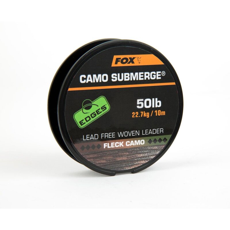 FOX Edges Submerge Camo 22,7kg 10m Fleck Camo (1,68 € pro 1 m) FOX Edges Submerge Camo 22,7kg 10m Fleck Camo (1,68 € pro 1 m)