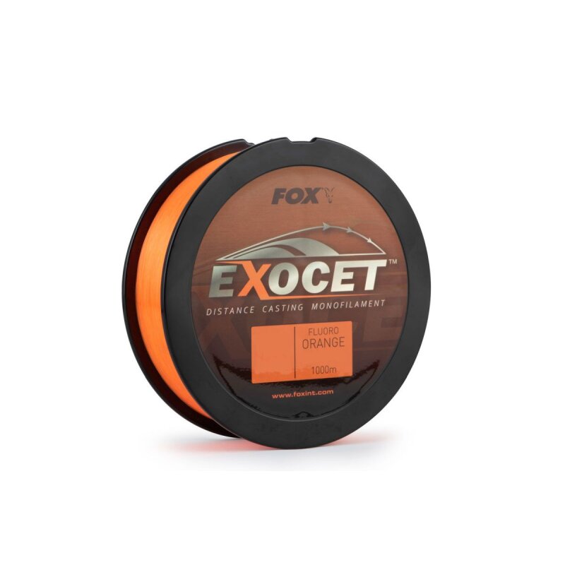 FOX Exocet Fluoro 0,26mm 4,9kg 1000m Orange Mono (0,02 € pro 1 m) FOX Exocet Fluoro 0,26mm 4,9kg 1000m Orange Mono (0,02 € pro 1 m)
