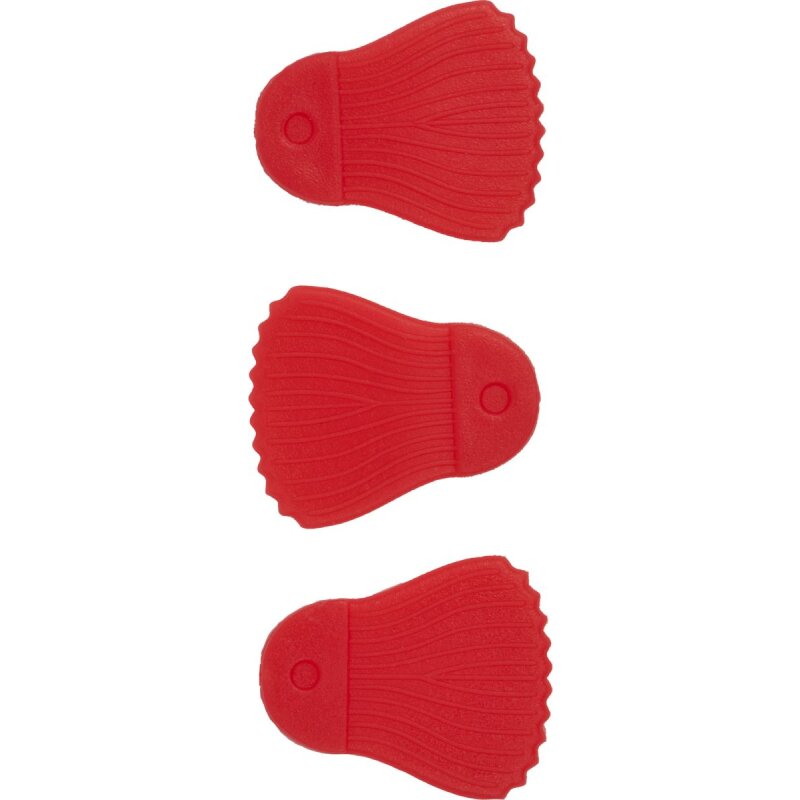 FOX RAGE Predator Bait Fins Red 25Stk.