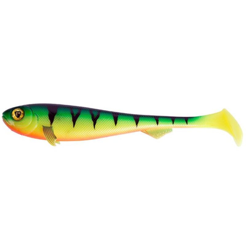 FOX RAGE Super Slick Shad 28cm UV Fire Tiger FOX RAGE Super Slick Shad 28cm UV Fire Tiger