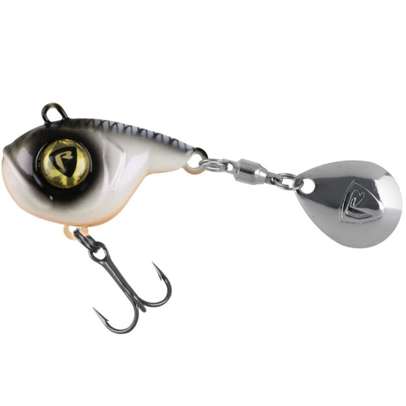 FOX RAGE Big Eye Spin Tail 26g Ultra UV Bleak