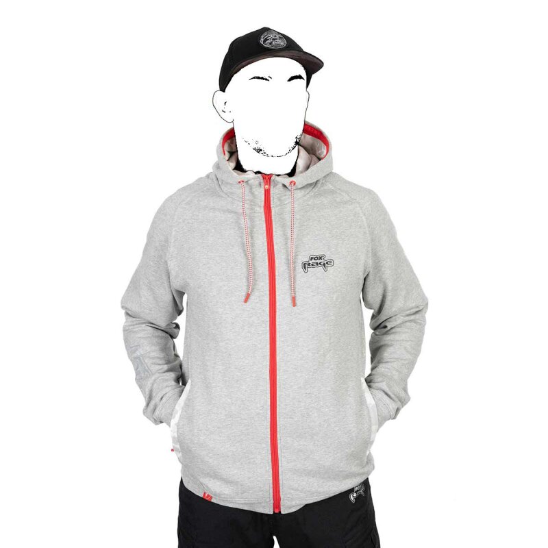 FOX RAGE Voyager Hoody XL Light Grey FOX RAGE Voyager Hoody XL Light Grey