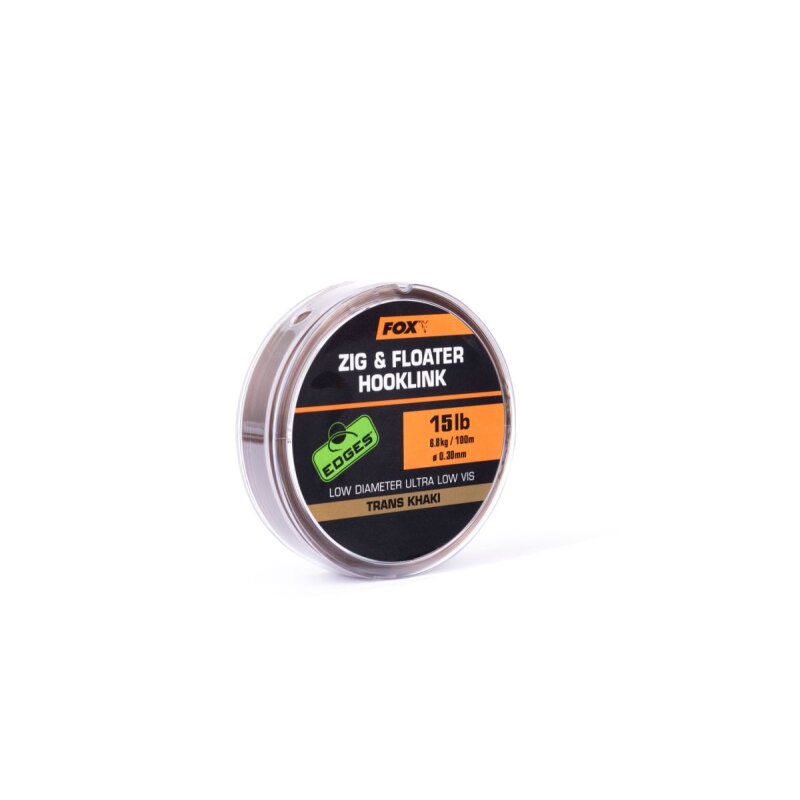 FOX Zig and Floater Hooklink 0,3mm 6,8kg 100m Trans Khaki (0,07 € pro 1 m) FOX Zig and Floater Hooklink 0,3mm 6,8kg 100m Trans Khaki (0,07 € pro 1 m)