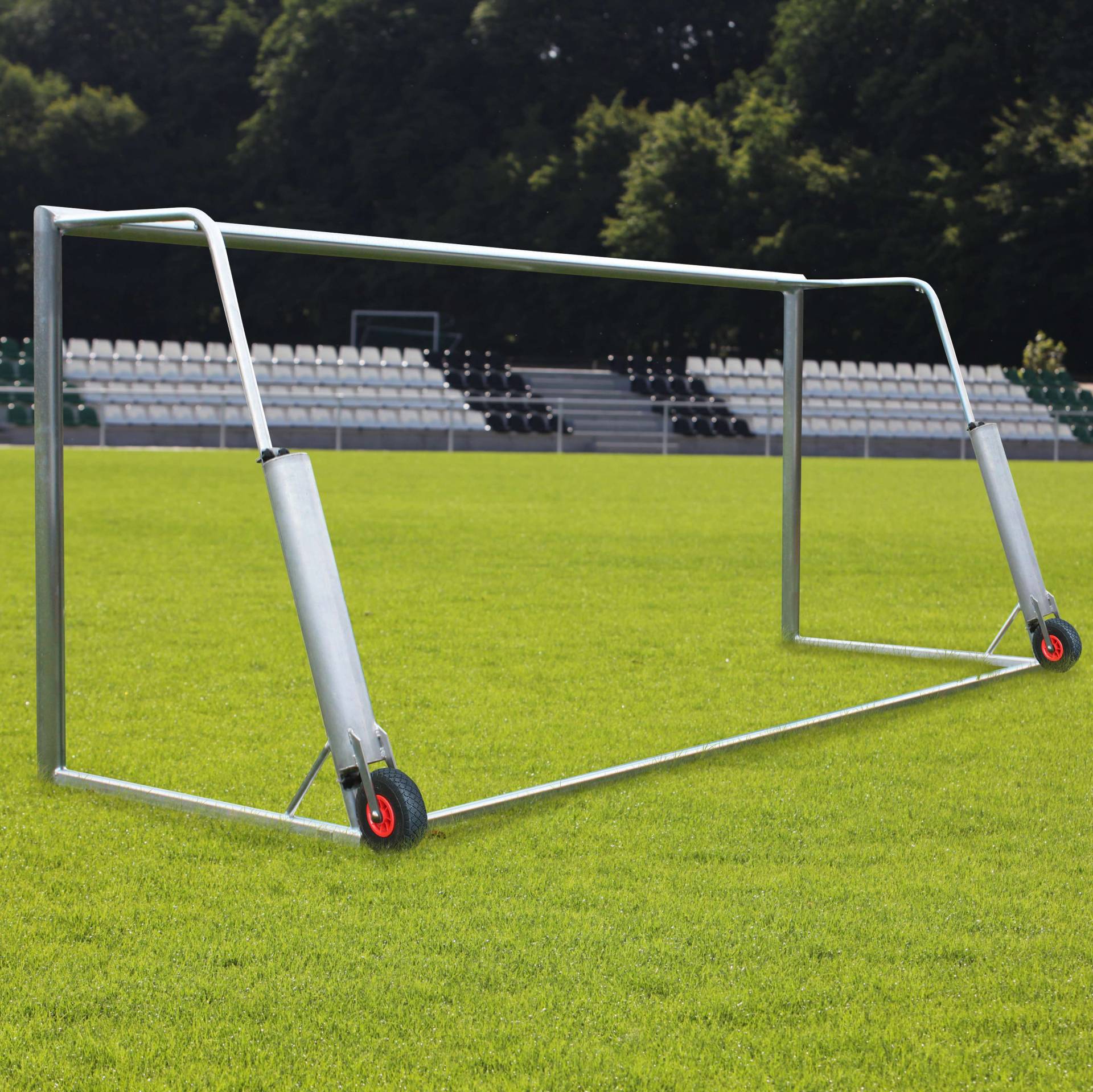 Fußballtor-Kippsicherung für Netzbügel Fußballtor-Kippsicherung für Netzbügel