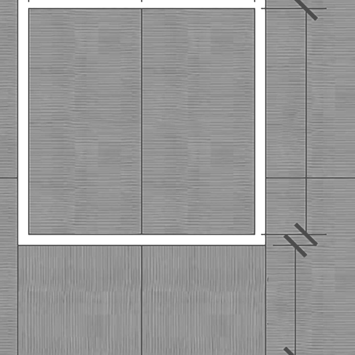 Fallschutz-Mattensatz für Motorikzentrum 220 "SL Wand", Steingrau Fallschutz-Mattensatz für Motorikzentrum 220 "SL Wand", Steingrau