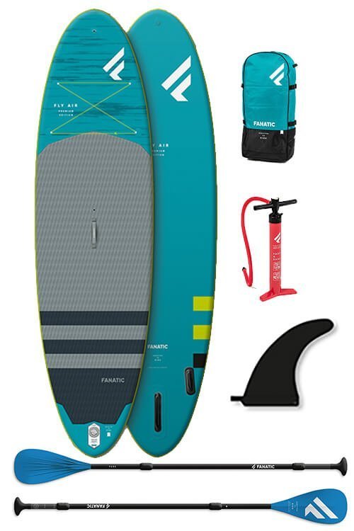 Fanatic Fly Air Premium 9'8" SUP Paket Fanatic Fly Air Premium 9'8" SUP Paket von Fanatic SUP