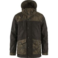 Fjaellraeven Vaermland Wool Jacket Dark Olive/Camo von Fjällräven