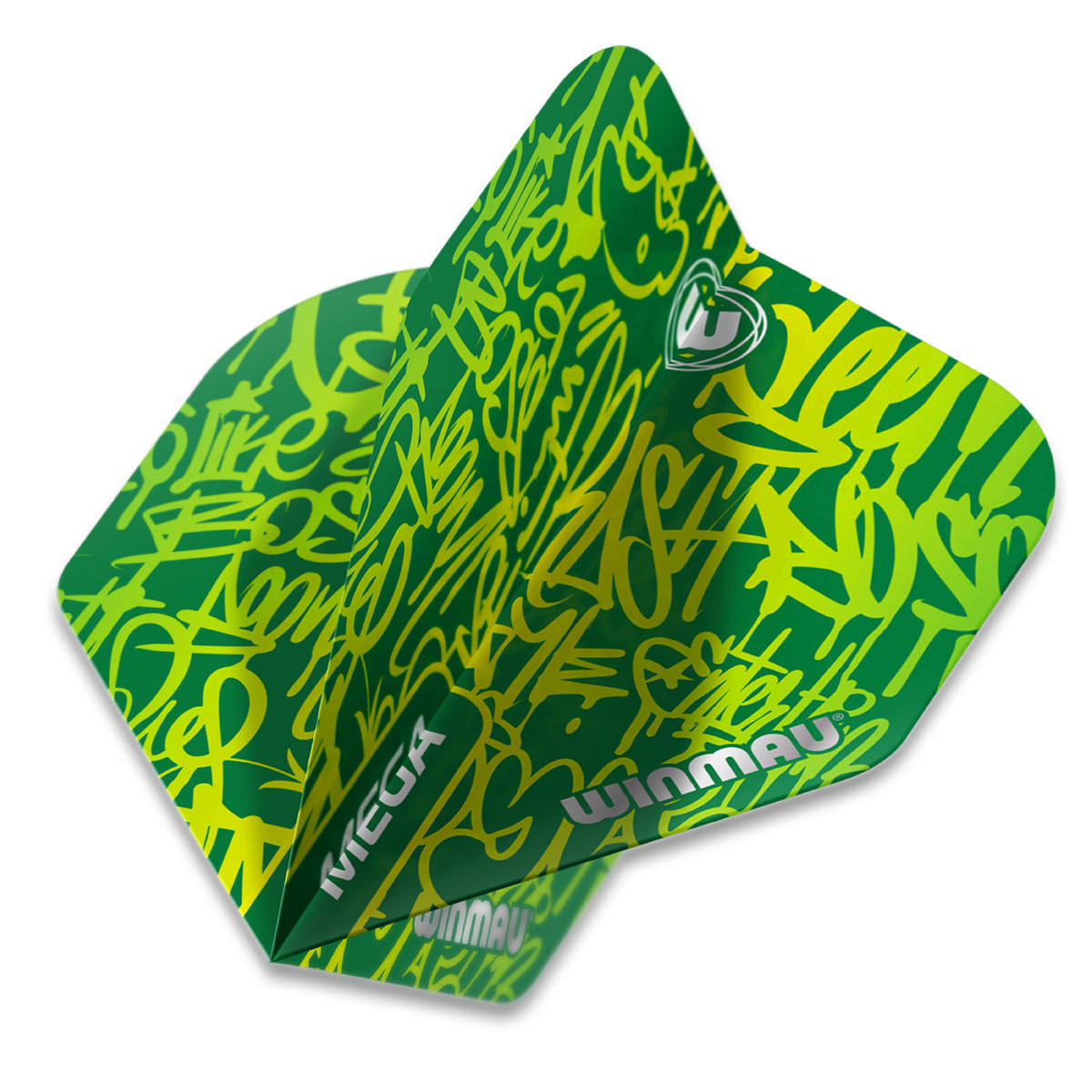 Flights Winmau Mega Standard Green - 6900.241 Flights Winmau Mega Standard Green - 6900.241