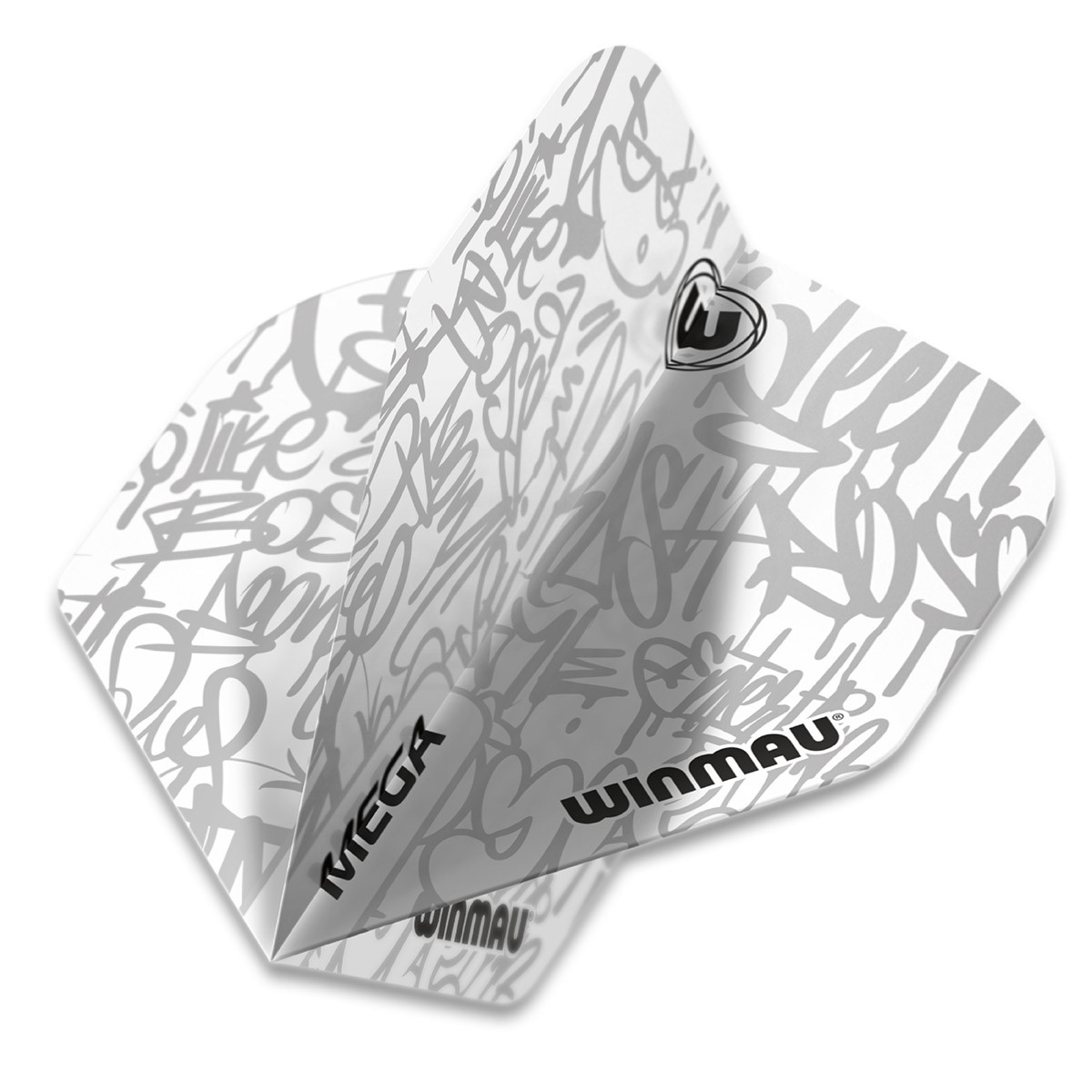 Flights Winmau Mega Standard White - 6900.243 Flights Winmau Mega Standard White - 6900.243