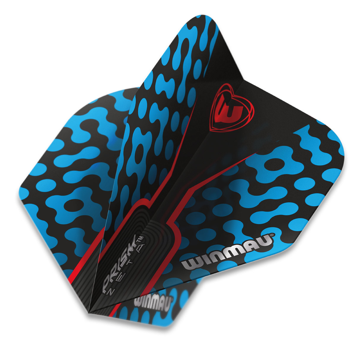 Flights Winmau Prism Zeta Black, Blue & Red - 6915.307 Flights Winmau Prism Zeta Black, Blue & Red - 6915.307