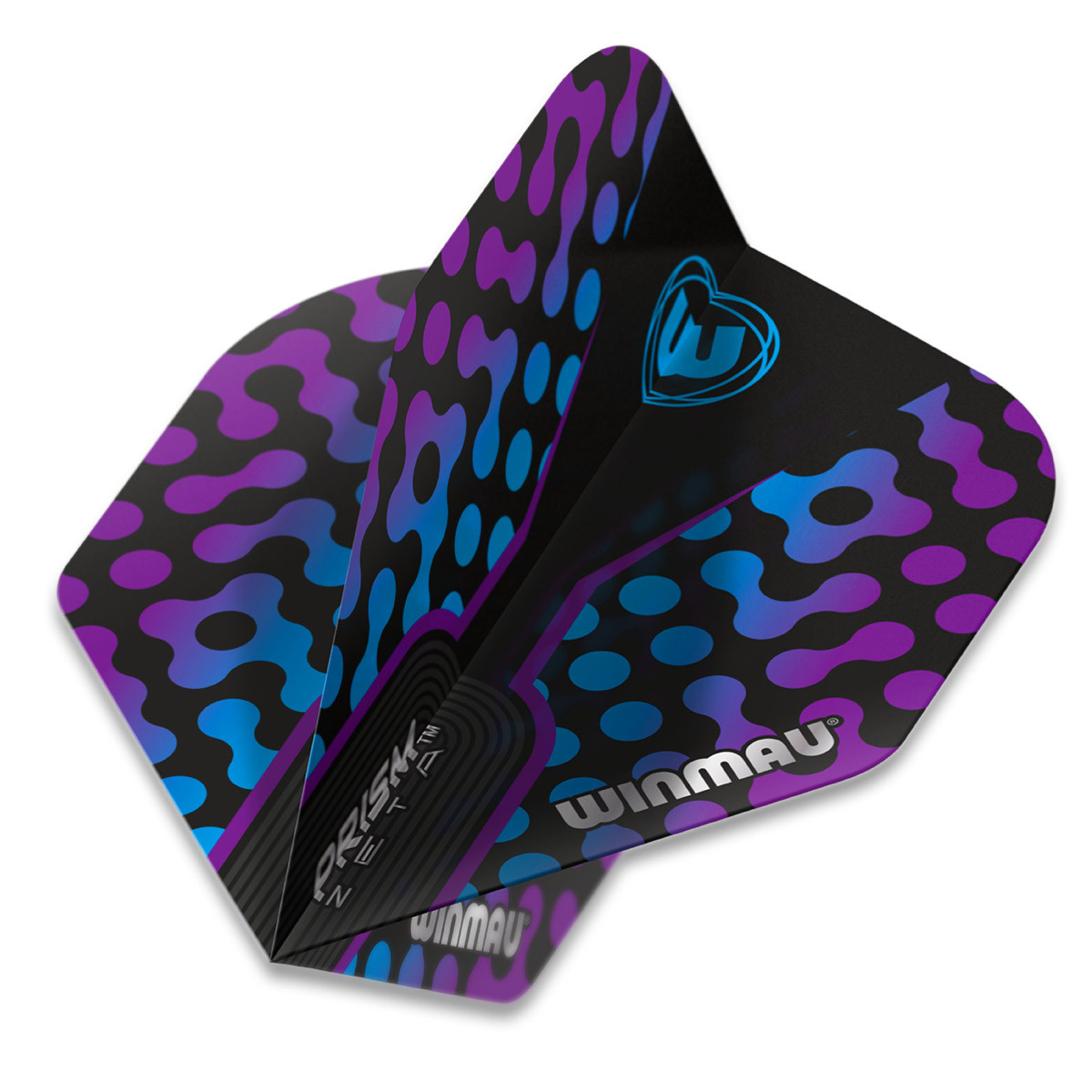 Flights Winmau Prism Zeta Black, Purple & Blue - 6915.310 Flights Winmau Prism Zeta Black, Purple & Blue - 6915.310