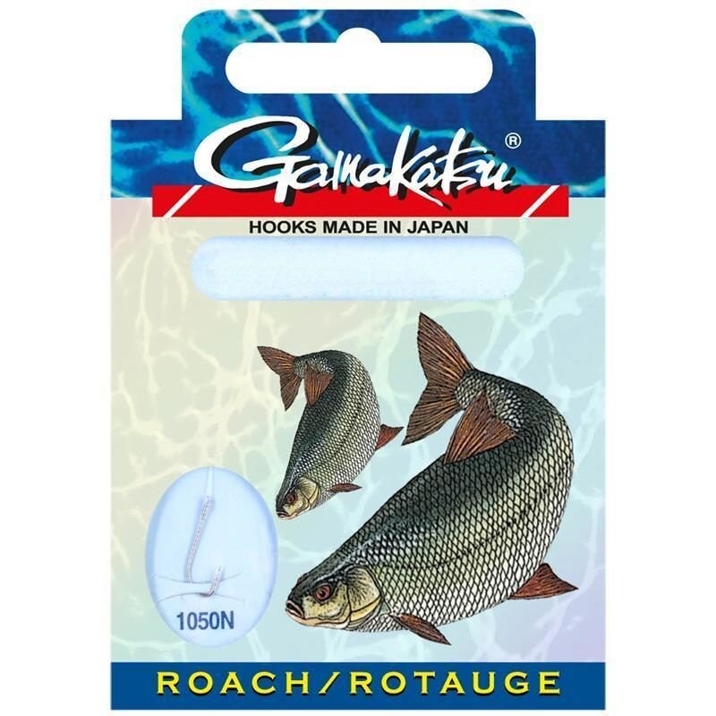 GAMAKATSU Hook LS-1050 Rotauge 70cm Gr.18 0,1mm Nickel 10Stk. GAMAKATSU Hook LS-1050 Rotauge 70cm Gr.18 0,1mm Nickel 10Stk.