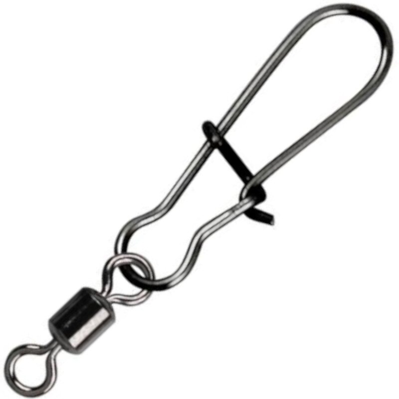GAMAKATSU Hyper EZ Snap mit H-Swivel Stainless Gr.2 23kg Black... GAMAKATSU Hyper EZ Snap mit H-Swivel Stainless Gr.2 23kg Black...