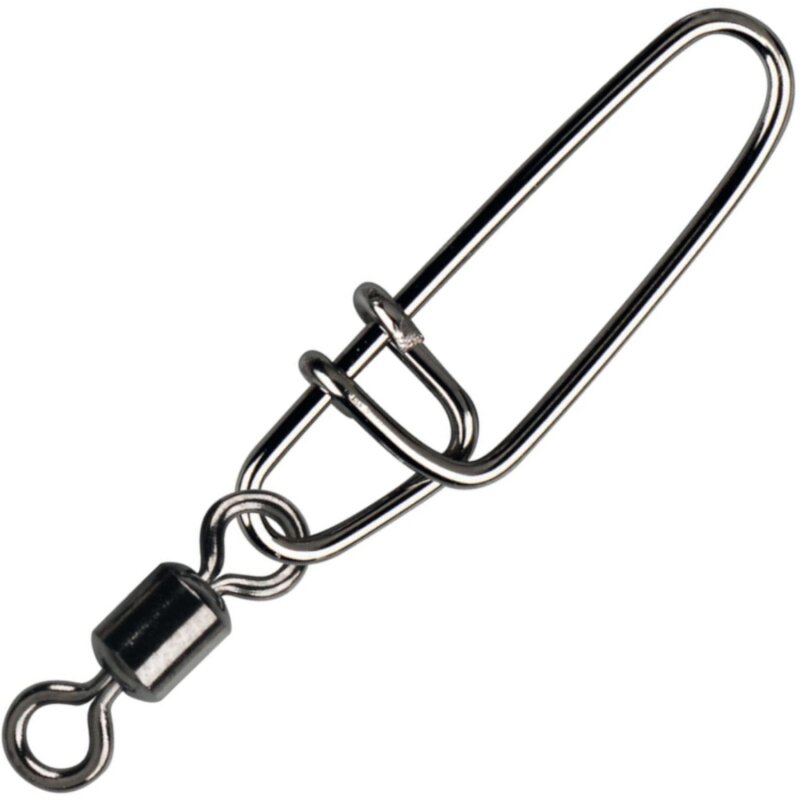 GAMAKATSU Hyper S-Snap mit Stainless H-Swivel Gr.4 63kg Black... GAMAKATSU Hyper S-Snap mit Stainless H-Swivel Gr.4 63kg Black...