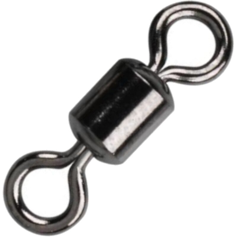 GAMAKATSU Hyper Swivel Stainless Gr.6 47kg Black Nickel 8Stk. GAMAKATSU Hyper Swivel Stainless Gr.6 47kg Black Nickel 8Stk.
