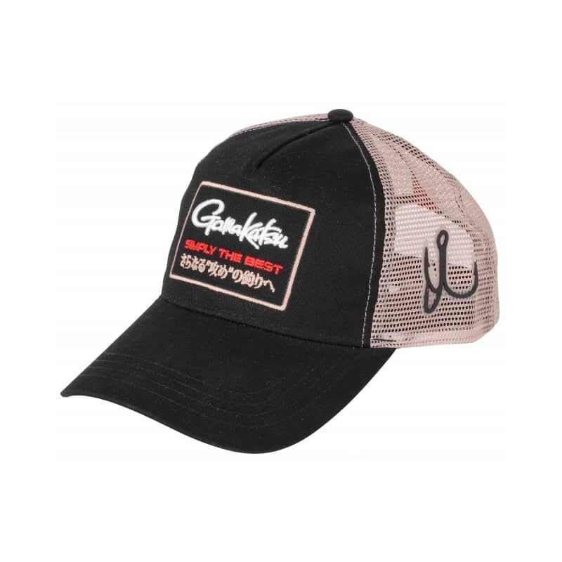 GAMAKATSU Trucker Cap Mesh OneSize Schwarz/Copper GAMAKATSU Trucker Cap Mesh OneSize Schwarz/Copper